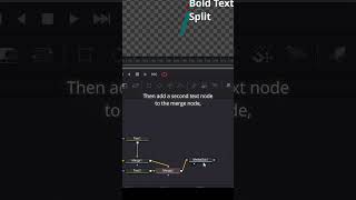 Split Text Animation in DaVinci Resolve  #videoanimation #davinciresolve#videoeditingforbeginners