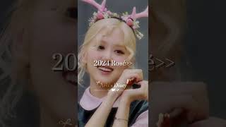 #Rosé 2024 vibes (special happy new year video) #rosie #newyear #shorts #fyp #2025 #2024