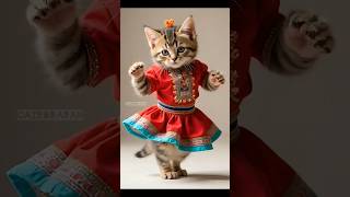 kitten dance #dance #kitten #kittendance #shorts #viralvideo #aicat #viral #youtubeshorts