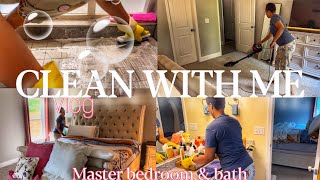 VLOG✨bathroom deep cleaning  | clean with a pro | errands, cleaning product & grocery haul