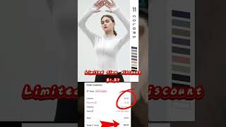Amazing Deals! Women's Long Sleeve Top Only $1.57#fashiondeals #clothing #sale