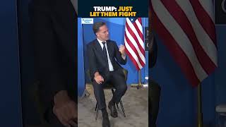 Trump’s Blunt Take On Israel-Iran War: ‘Like Kids In A Schoolyard, Let Them Fight’