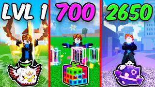 Blox Fruits Noob To MAX Every New Fruit In Blox Fruits | Roblox Blox Fruits