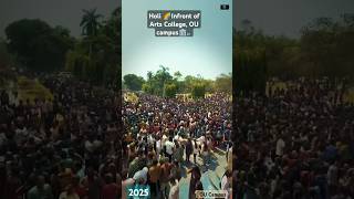 #holi celebrations#osmania#artscollege#2025holicelebrationsinoucampus
