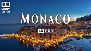 MONACO 4K ULTRA HD [60FPS] • Fly Over Monaco's Secret Sights with Inspiring Cinematic Music