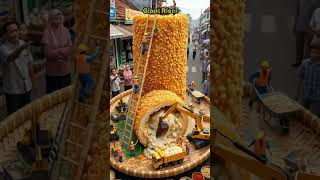 Delicious giant Indonesian risol ready to be served #miniature #shorts #risoles