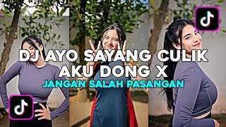 DJ AYO SAYANG CULIK AKU DONG x JANGAN SALAH PASANGAN REMIX || DJ TIKTOK TERBARU 2024 || FULL BASS