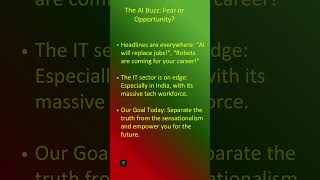 Myth vs. Fact: ‘AI Will Take All Our IT Jobs!’ – Debunking the Hype, Understanding the Reality-Part1