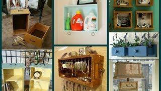 DIY Repurposed Old Drawer Ideas - Recycled Home Decor