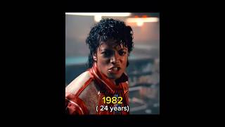 Micheal Jackson evolution from 1978 to 2009 | #goviral #evolution #boost #michaeljackson #kingofpop