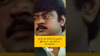 Vijayakanth Movie Punch Dialogues #vijayakanth #vijayeditz #shorts