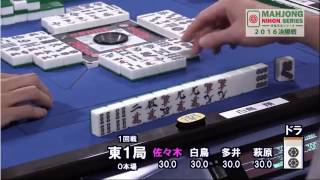 【麻雀】団体の垣根を越えた頂上戦【日本シリーズ決勝戦14】
