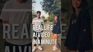 Real-life AI video in a minute #how #to #make #ai #shorts