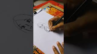 Barbie Girl drawing 🥰🥰 #youtubeshorts #viral #shorts #howtodrowagirl