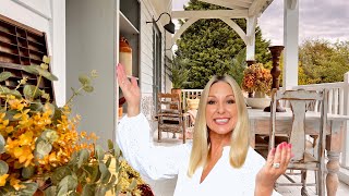 Stunning Fall Porch Makeover: DIY Decor, Thrifted Finds & Stylish Ideas! Ep1