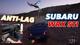 ANTI-LAG SUBARU WRX STI RALLY STAGE - Forza Horizon 5 w/ Wheel + Shifter Gameplay