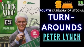 Peter Lynch on What should you Be Aware of in Turnaround Stocks?  | Stock Shop 1998【C:P.L Ep.42】