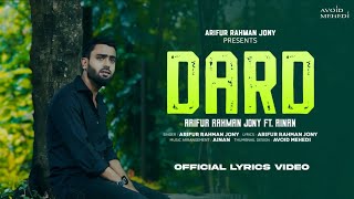 DARD - The Heartbreaking Lyrics | Arifur Rahman Jony |