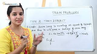 Aptitude Made Easy - Speed, Distance and Time - Problems on Trains Part-1, Math tricks