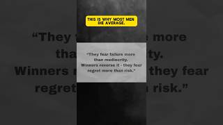 Why Most Men Stay Average | Fear the Right Thing