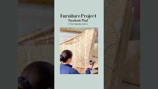 Upholstery Transformation, Before to After #diy #upholstery #furnitureflip #beforeandafter