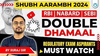 Shubh Aarambh 2024 | Regulatry Double Dhamaal 🔥| #oliveboardregulatory #regulatoryexams #rbigradeb