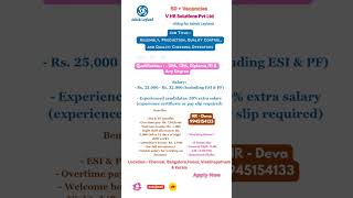 Job Fair l Job Vacancy l Fresher Job l Multi Location l #jobs #automobile #banagalore #kerala #TN