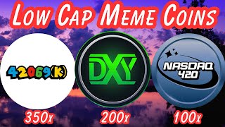 HOTTEST low cap meme coins update for the BULLRUN