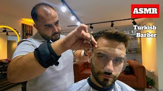 Ultimate Turkish Barber ASMR: Relaxing Chair Massage & Styling