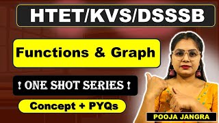 HTET MATHS preparation | Functions and their Graphs |HTET preparation |KVS MATH |DSSSB MATHS