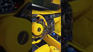 Yellow luxurious car #short video