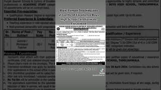 Govt Jobs For Teachers #education  #teachingjobs #govtjobs2024
