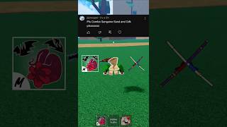 Best Sand Combo #bloxfruits #roblox #edit #curseddualkatana #cdk #sanguineart #fyp #combo #best