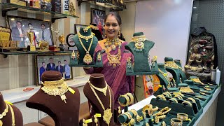 Cheapest Gold Jewellery Market in Delhi | Gold Rings Bangles Necklace Pendant Sets