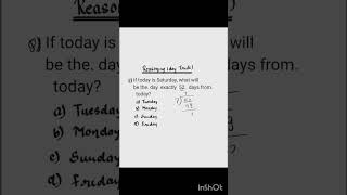 Reasoning Day Trick.. solve aptitude question in just seconds 😲😲| TIME FOR KNOWLEDGE |