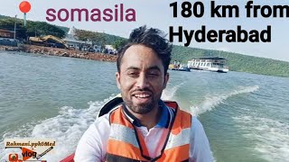 Somasila ⛵  boating  krishna River front full video | Hyderabad gateway 180 km |  Boating 🚢 