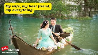 Wife Captions And Quotes For Instagram #wifequotes #Dailzcaption #caption #quotes #instagramquote