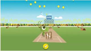 Best Ever Google Doodle | Let's Play ICC Champions Trophy 2017 | 200 Runs | Double Century