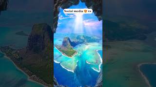 social media vs reality 😍😮 #shorts #ytshorts #trending