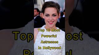 Top 10 Most Powerful Actresses In Hollywood  🤩🥰 | #shorts | 2024