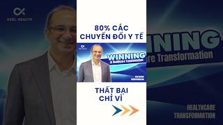 80% of Healthcare Transformations Don't Work. Here's Why. #healthcare40 #healthcaresystem #shorts