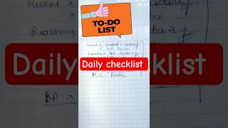 Bank po prep || to do list 27 july || #shorts daily checklist #ibps