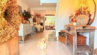 Fall ENTRYWAY Decorating Ideas 🍂 Front Porch & Hallway