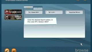 BetXTech - Self Service Sports Betting Kiosk Terminal EPOS User Interface Design - Market Navigation