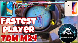 Redmi Note Pro 9 Vs iPhone 8 Plus |COMPARISON | M24 TDM| with Fastest Pro Player