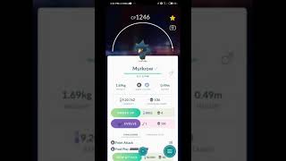 Murkrow evolution Pokemon Go