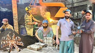 Incredible Manufacturing Process Of Making Gas Burners In A Factory || How Gas Burners Are Made