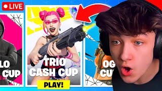 🔴LIVE! - TRIO CASH CUP TOURNAMENT, *FNCS* TOMORROW! (Fortnite)