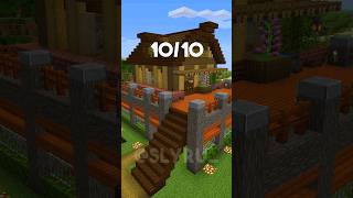 Minecraft: HOUSES / Rate from 1 to 10 🤩 #minecraft #shorts
