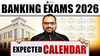 Banking Exams Calendar 2026 | IBPS Bank Exam Date Notification | All Upcoming Banking Exam Dates